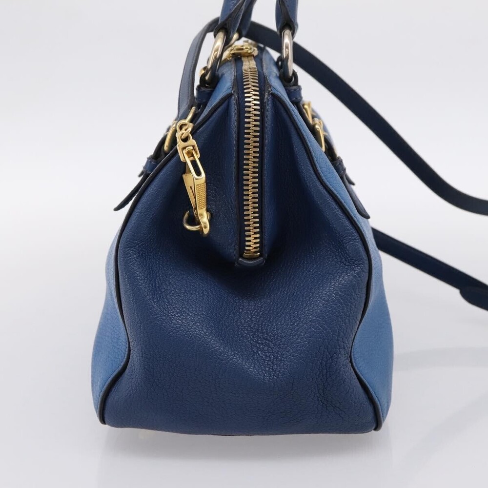 Miu Miu Madras Bowler Leather Small - Picture 4 of 16